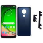 Kit Tela Display Lcd Touch Screen Moto G7 Play Xt1952 + Tampa Traseira + Botões Laterais Power e Volume