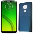 Kit Tela Display Lcd Touch Screen Moto G7 power Xt1955 + Tampa Traseira De Vidro Motorola Moto G7 power