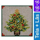 Kit Tela para Bordar 16x16 - 3215 Árvore de Natal - Shop Das Telas