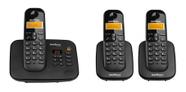 Kit Telefone Sem Fio Ts 3130 + 2 Ramais Ts 3111 Intelbras