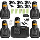 Kit Telefone TS 3130 Com 4 Ramal bina e entrada chip celular