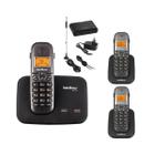 Kit Telefone TS 5150 + 2 Ramal + 3g GSM celular Intelbras