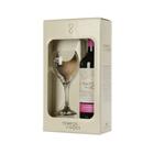 Kit Tempos de Góes Tinto Cabernet Sauvignon Demi-Sec 750ml com 1 Taça