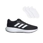 Kit Tênis Adidas Response Runner Unissex + 3 Pares de Meias