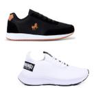 Kit Tênis Masculino Academia Casual Caminhada 2 Pares BF Shoes