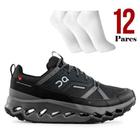 Kit Tenis On Running Cloudhorizon Waterproof Masculino + 12 Pares De Meias