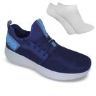 Kit Tênis Skechers Go Run Fast-Valor Masculino + Par De Meia