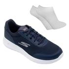 Kit Tênis Skechers Go Walk Max Masculino + Par de Meia