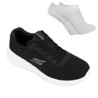 Kit Tênis Skechers Go Walk Max Masculino + Par de Meia