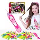 Kit Terere Cabelo Infantil Miçangas Penteado Strass Trança