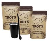 Kit Tereré Copo + Bomba Preto Aports + 3 Ervas Trots 500G