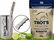 Kit Terere Copo Redondo Inox Bomba Chata Erva Burrito Trots