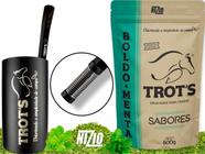 Kit Terere Preto Copo Redondo Bomba Quadrada + Menta e Boldo