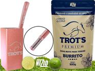 Kit Terere Rosa Copo Quadrado Bomba Quadrada Erva Burrito