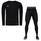 Kit Térmico Penalty Camisa Matís + Calça Flat Masculino