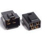 Kit Terminal Conector 4 Vias C/ Trava Pacote C/ 10 Kits - CONCEPTKITS