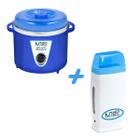 Kit Termocera 700g BLUE + Roll On AZUL MegaBell
