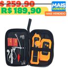 Kit Testador e Localizador de Rede e Cabos MELHOR Scaner Rastreador Fios Localizador Testador