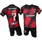 Kit Time De Futebol Esportivo Infantil Meninos 2 Peças - sem marca