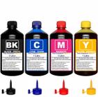 Kit Tinta Compatível Para Epson L395 L396 L380 L365 L375 L365 L355 L120 L121 4 Litros - AUTHENTIC INK