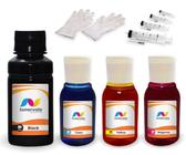 kit Tinta Para HP D1460 21xl e 22xl recarga econômica