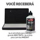 Kit Tinta Refil + Almofada Carimbo Alto Rendimento - Escolha Seu Kit - Almofadas e Tintas