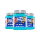 Kit Tinta Tecido Fosca 250Ml Com 3Un ul Mar Acrilex