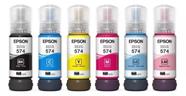 Kit Tintas T574 Epson 6 Cores 70ml Impressoras L8050 L18050