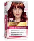 Kit Tintura Imédia Excellence L'Oréal Vermelho Intenso 6.66