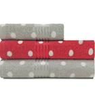 Kit Toalha 3 Peças Banho + Rosto 100% Algodão Felpudo Prisma Dohler - Emcompre