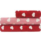 Kit Toalha 3 Peças Banho + Rosto 100% Algodão Felpudo Prisma Dohler - Emcompre