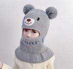 Kit Toca Infantil /Adulto Com Cachecol Inverno Gorro(3-12anos)