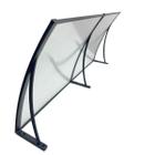 Kit Toldo Policarbonato Translucido Pr 50cm x 1,2 metro Porta - Ficone & Reis