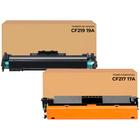 Kit Toner 17A CF217A + Tambor 19A CF219A Compatível para impressora HP M-130FW