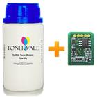 Kit Toner Refil + Chip TankFull Para Okidata C6100, C6000, C6050 - 43324419 Ciano Dose Única - Toner Vale