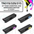 Kit Toner TN329 TN315 Compatível 8400 8350 8850 8350 8450 4140 4570 9970 9460 9560 - PREMIUM