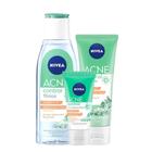 Kit Tonico Acne Control + Esfoliante + Hidratante Facial Nivea