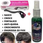 Kit Tônico + Derma Roller Antiqueda Cresce Nasce E Fortalece