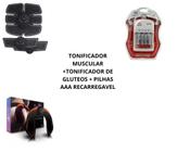 Kit tonificador muscular + gluteos+ carregador de pilhas aaa