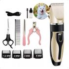 Kit Tosa Profissional Completo para Pets Cortador Sem Fio Premium