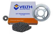 Kit Transmissão Moto Titan Fan125 Ano 2000 a 2008 - Velth