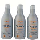 Kit Tratamento Cauterização Onixx Brasil Cauter Carbon 500Ml