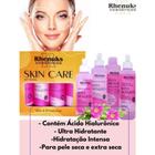 Kit Tratamento Facial Skin Care Rosa Mosqueta - 4 itens - Limpeza Profunda