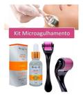 Kit tratamento microagulhamento facial 0,50 + serum vitamina c