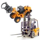 Kit Trator Maquina Articulado Resistente Empilhadeira Oferta Truck Excavator Infantil