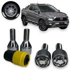 Kit Trava Parafuso / Porca Roda Antifurto 1011 Cabeça Giratória Fiat Toro