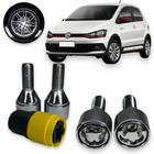 Kit Trava Parafuso / Porca Roda Antifurto 1013 Cabeça Giratória Volkswagen Fox