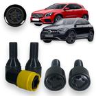 Kit Trava Parafuso Roda Antifurto 1013B Cabeça Giratória Preto Mercedes Benz GLA