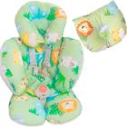 Kit Travesseiro Anatômico com Redutor Apoio de Corpo uso no Bebê Conforto e Carrinho Suporte Universal Reversível Cadeirinha Almofada Encosto