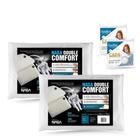 Kit Travesseiro Nasa Double Comfort 3 Fibrasca mais Capa Protetora